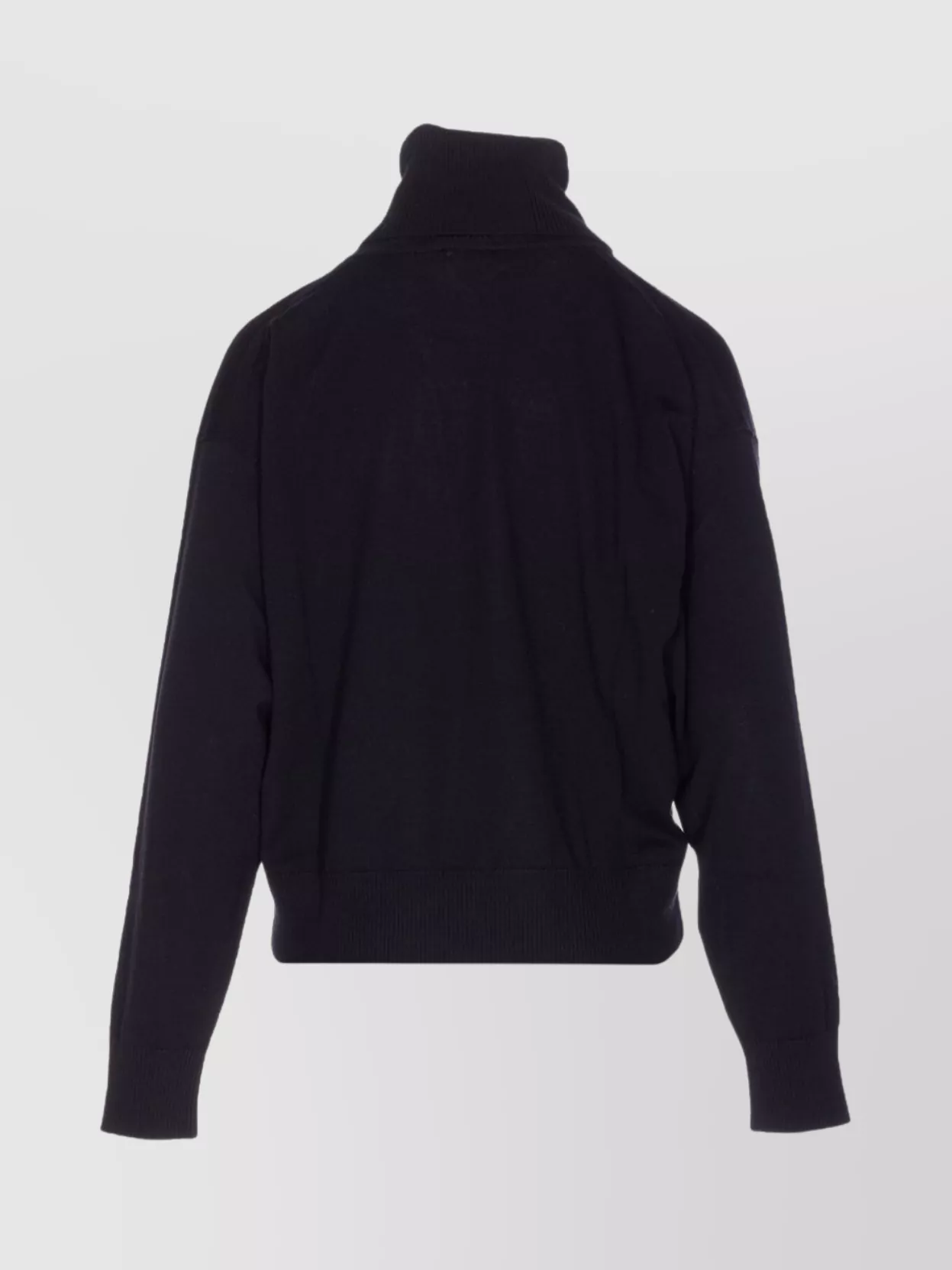 Filippa K Turtleneck Long Sleeve Knitwear Top In Black