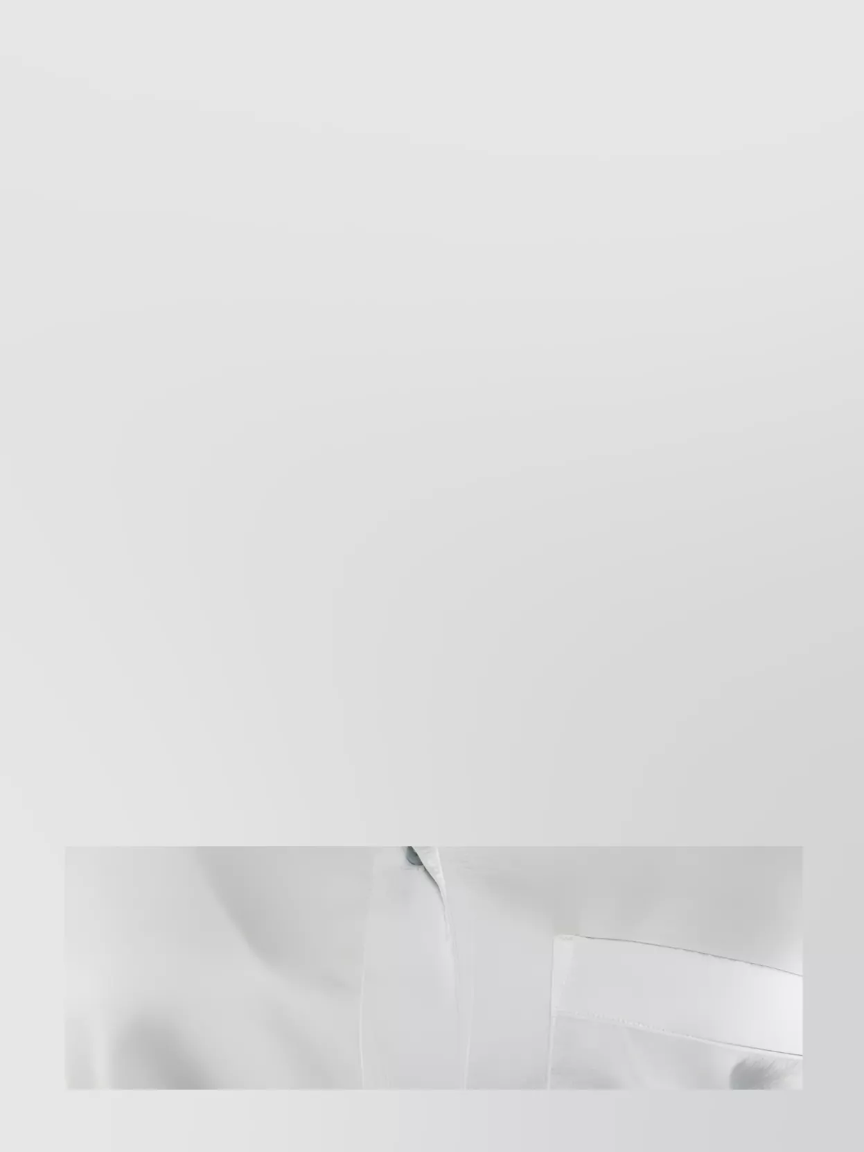 Forte Forte Long Sleeve Satin Top Featuring Pocket