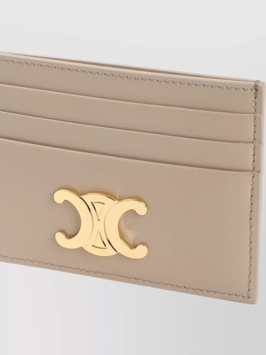 Celine Triomphe Compact Card Holder