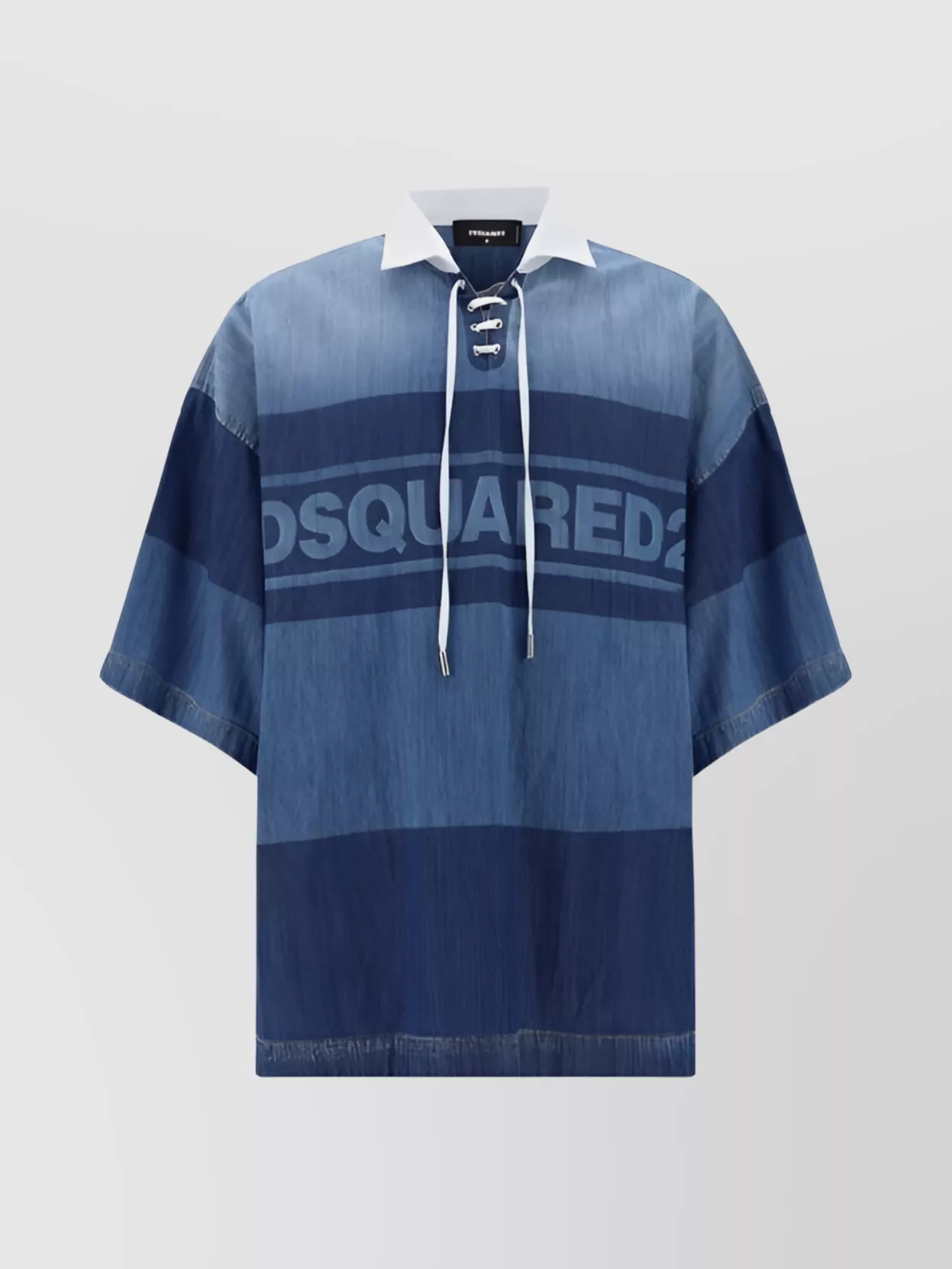 Shop Dsquared2 Collar Cotton Polo Shirt Short Sleeves