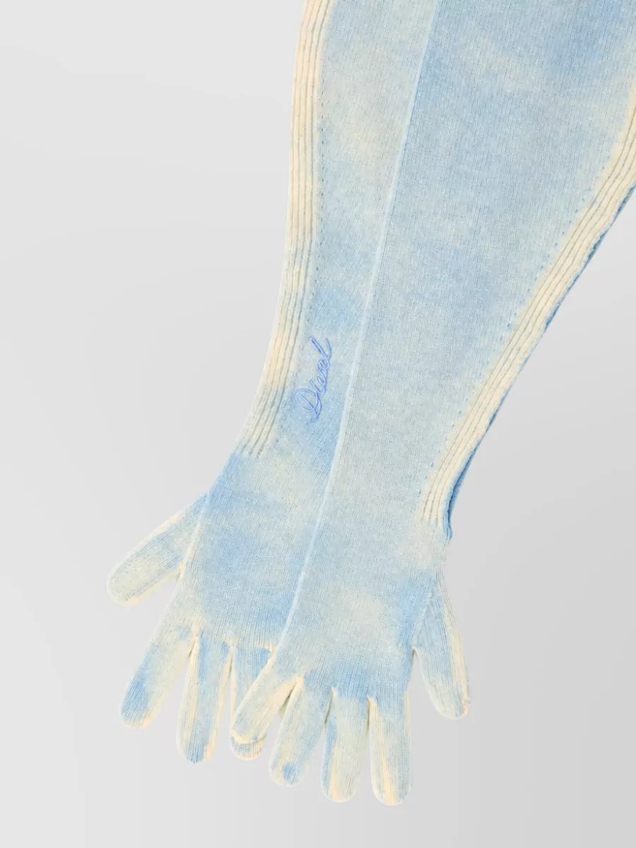 Diesel Wool Hybrid Scarf Gloves