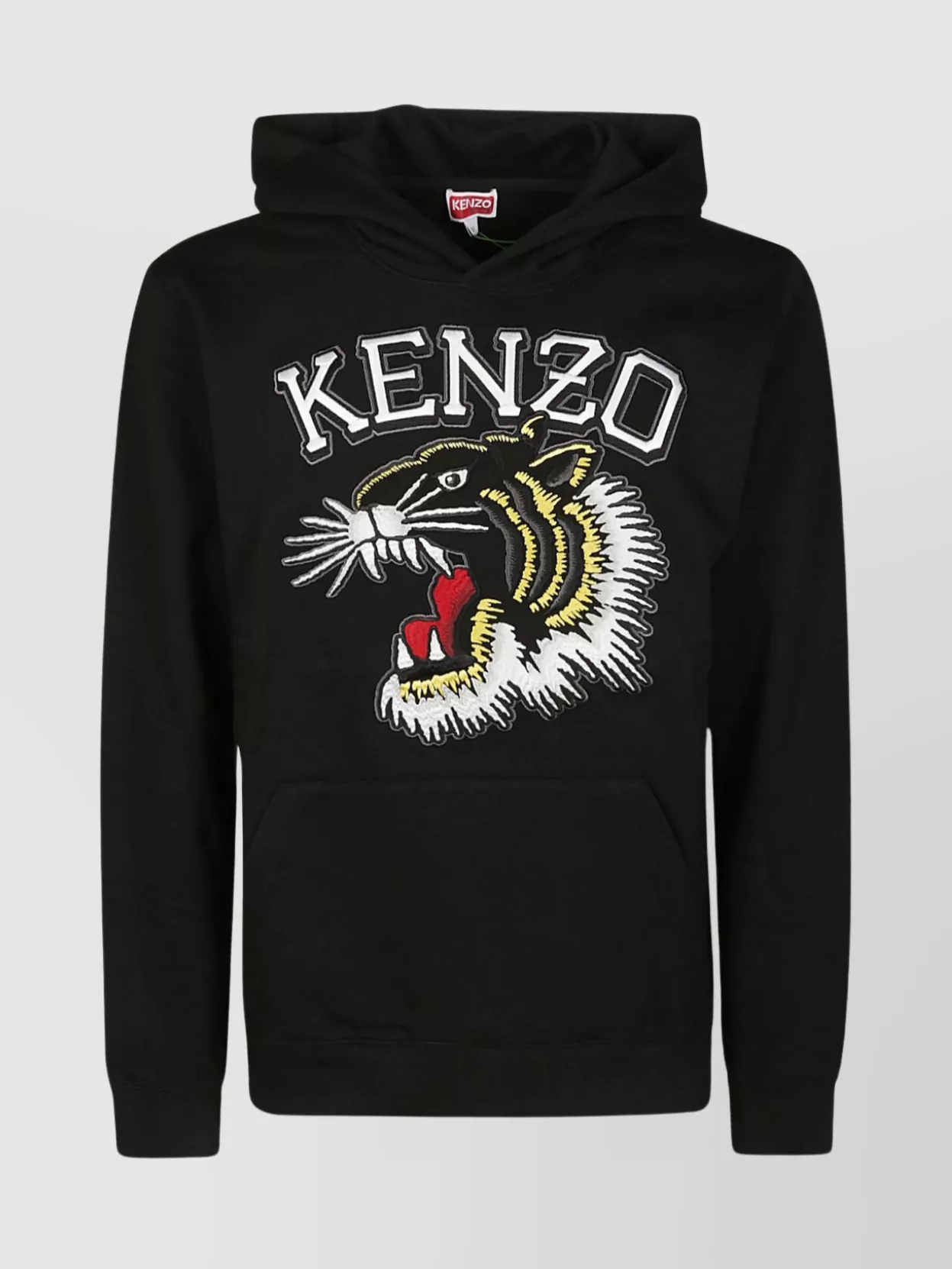 Shop Kenzo Slim Tiger Hooded Sweater