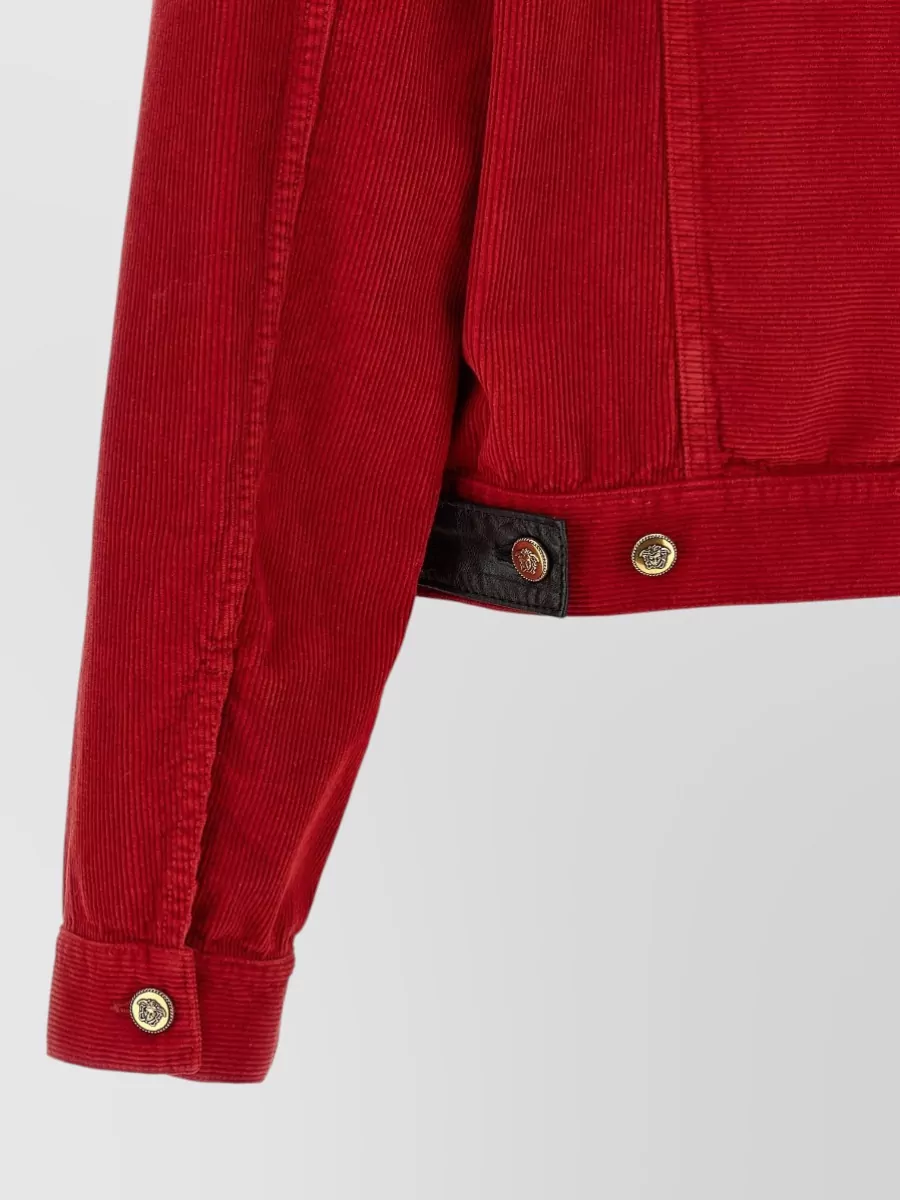 Versace Velvet Cropped Jacket