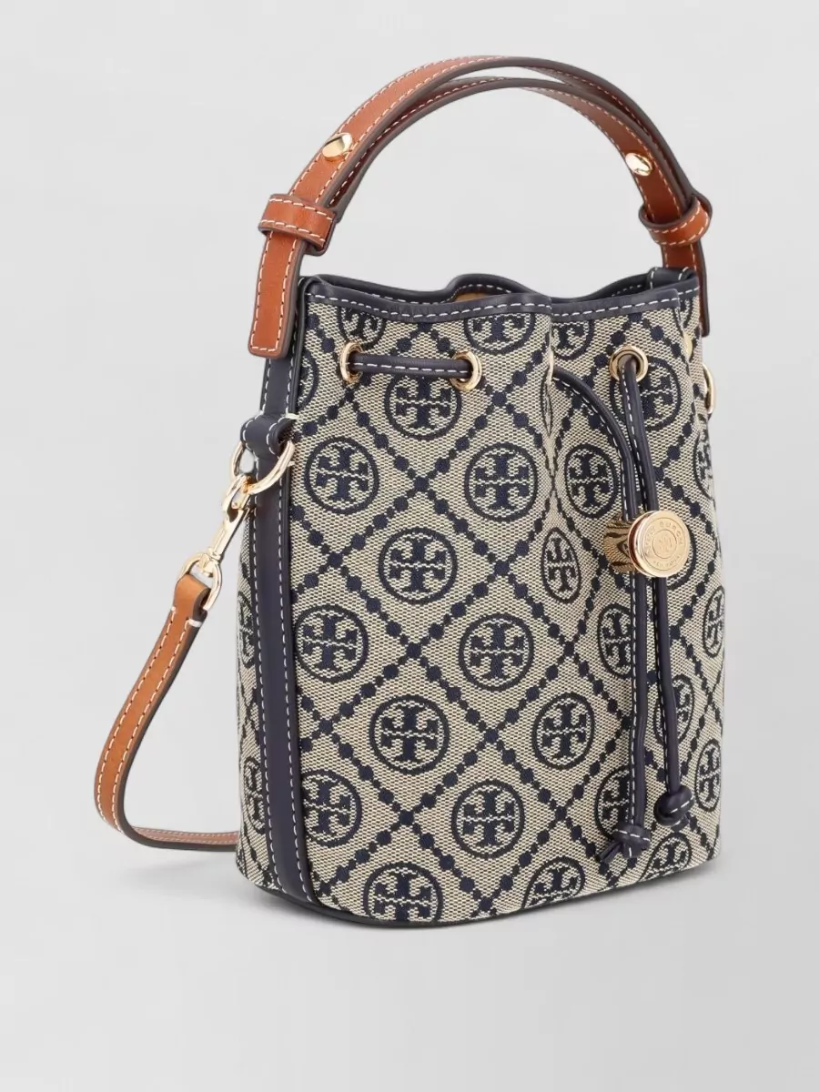 Tory Burch T Monogram Mini Bucket Bag