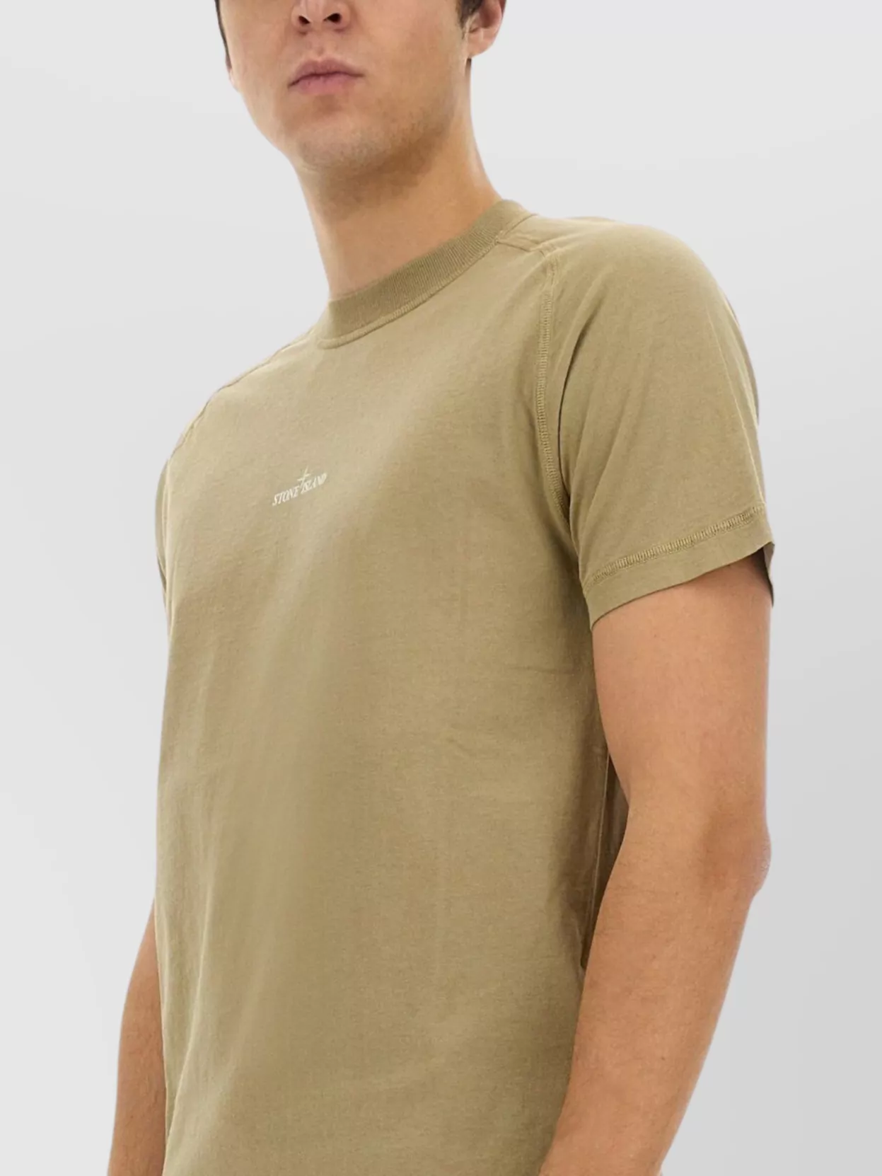 Stone Island Graphic Back Crew Neck T-Shirt