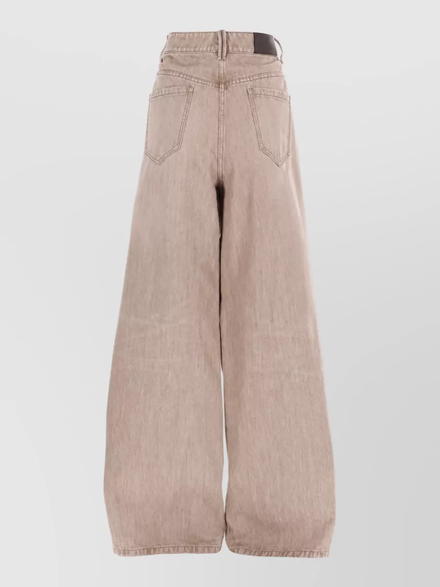 Brunello Cucinelli Denim Barrel Jeans