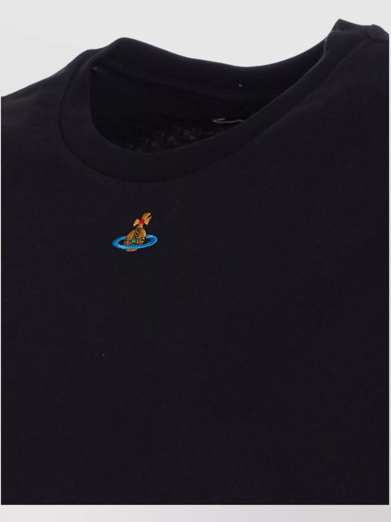 Shop Vivienne Westwood Crewneck Short Sleeves Orb Perù T-shirt