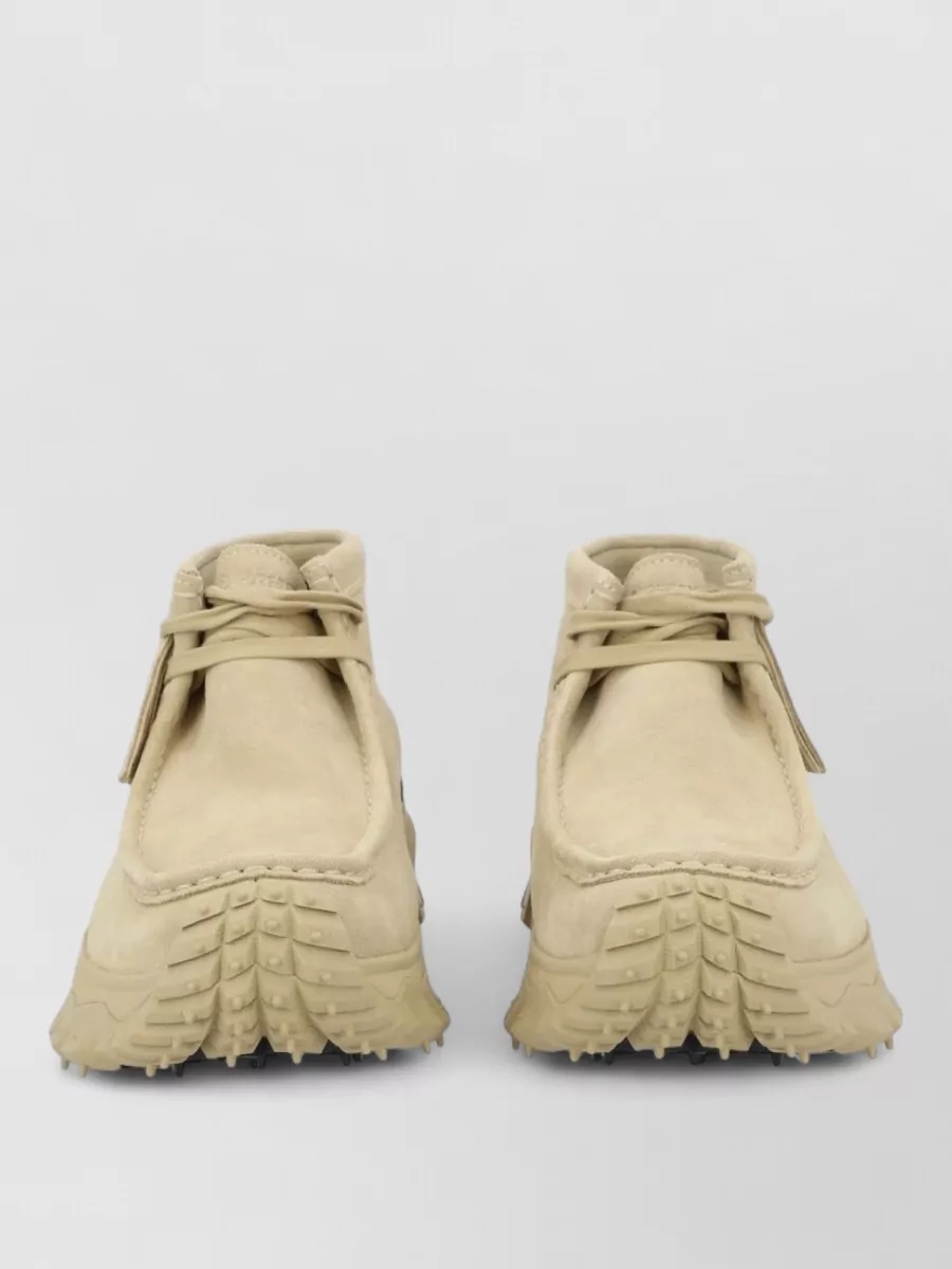 Moncler leather high-top sneakers