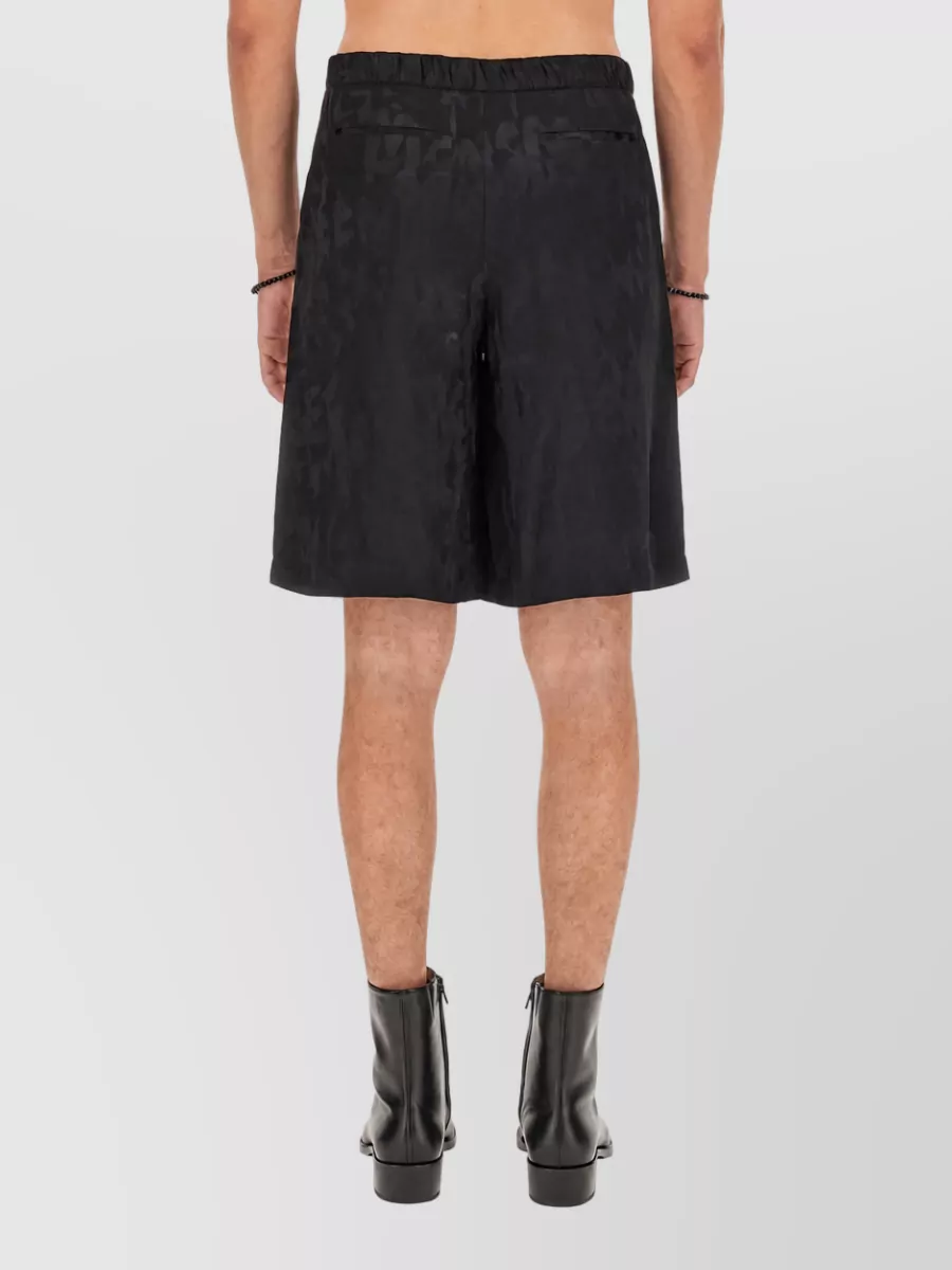 Alexander Mcqueen Viscose Chino Shorts