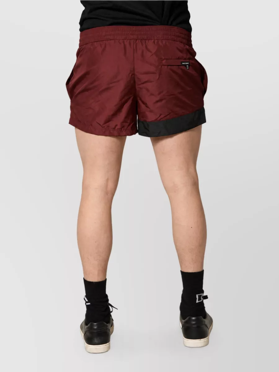 Dolce&Gabbana Polyester Cargo Swim Shorts