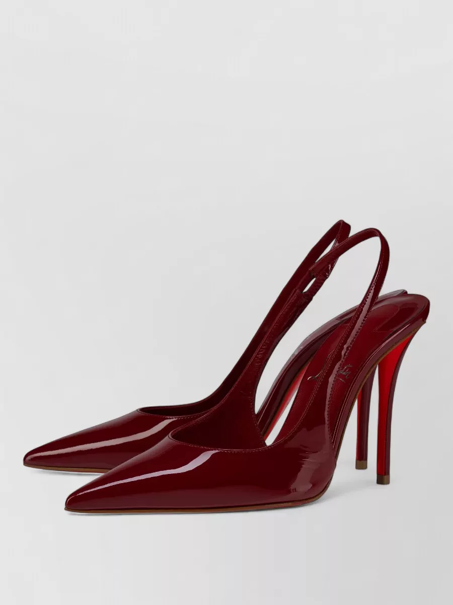 Christian Louboutin Leather Slingback Pumps