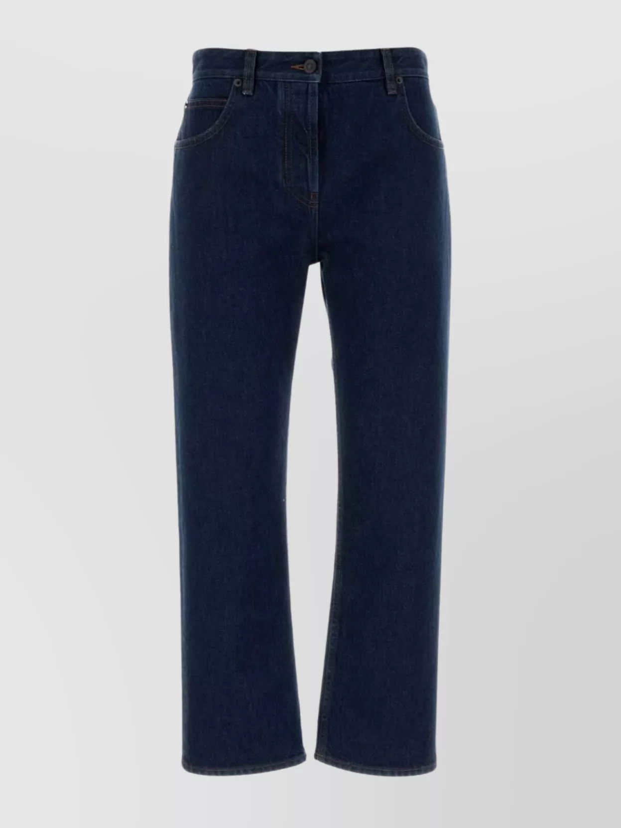 The Row Riaco Five-pocket Denim Trousers With Belt Loops In Multi