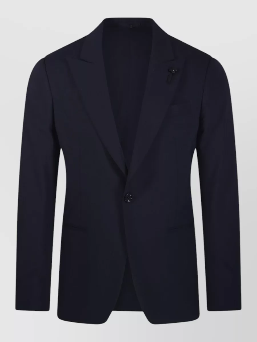 Lardini virgin wool single breasted suit