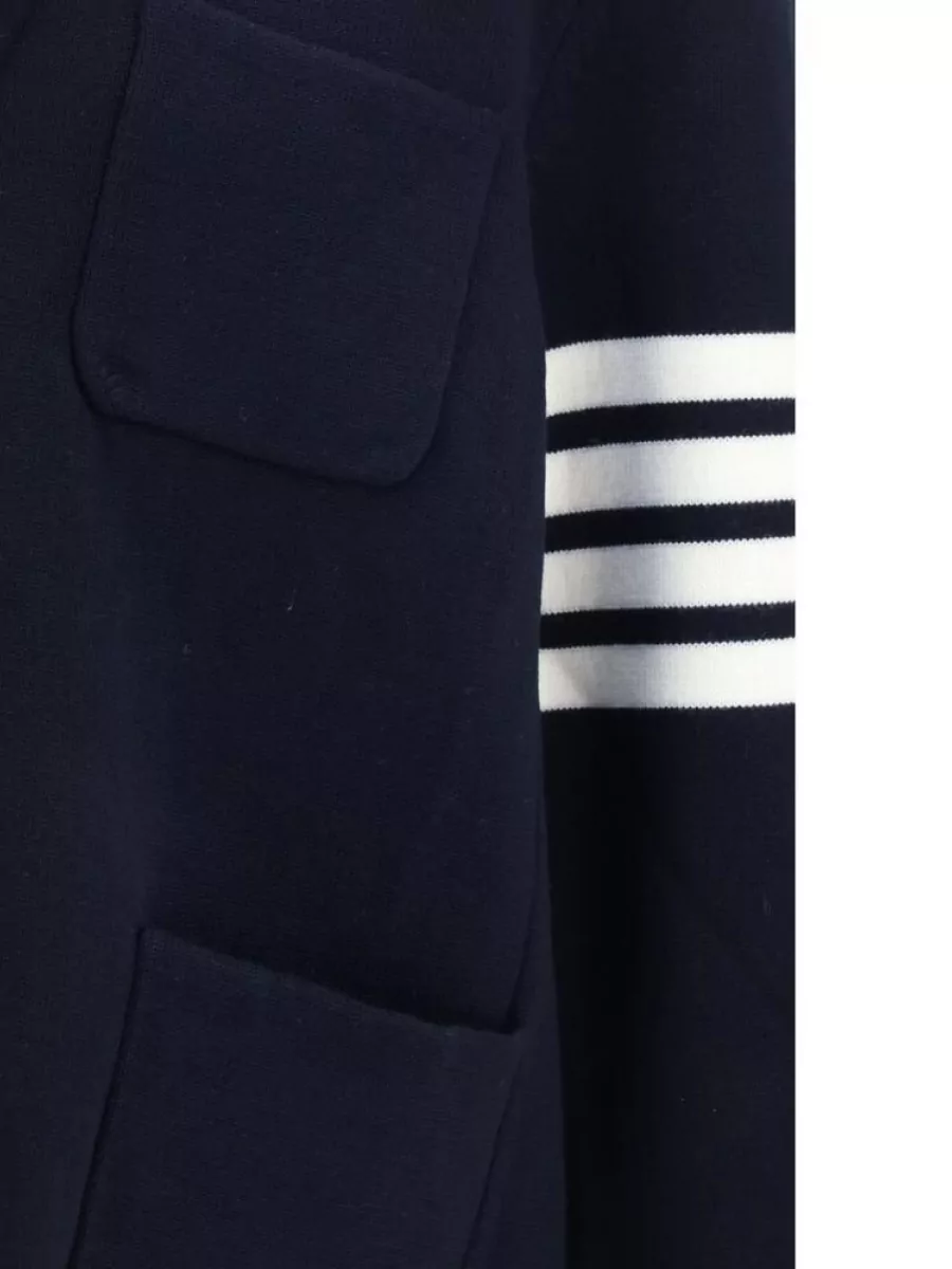 Thom Browne Wool Single-Breasted Full-Length Coat