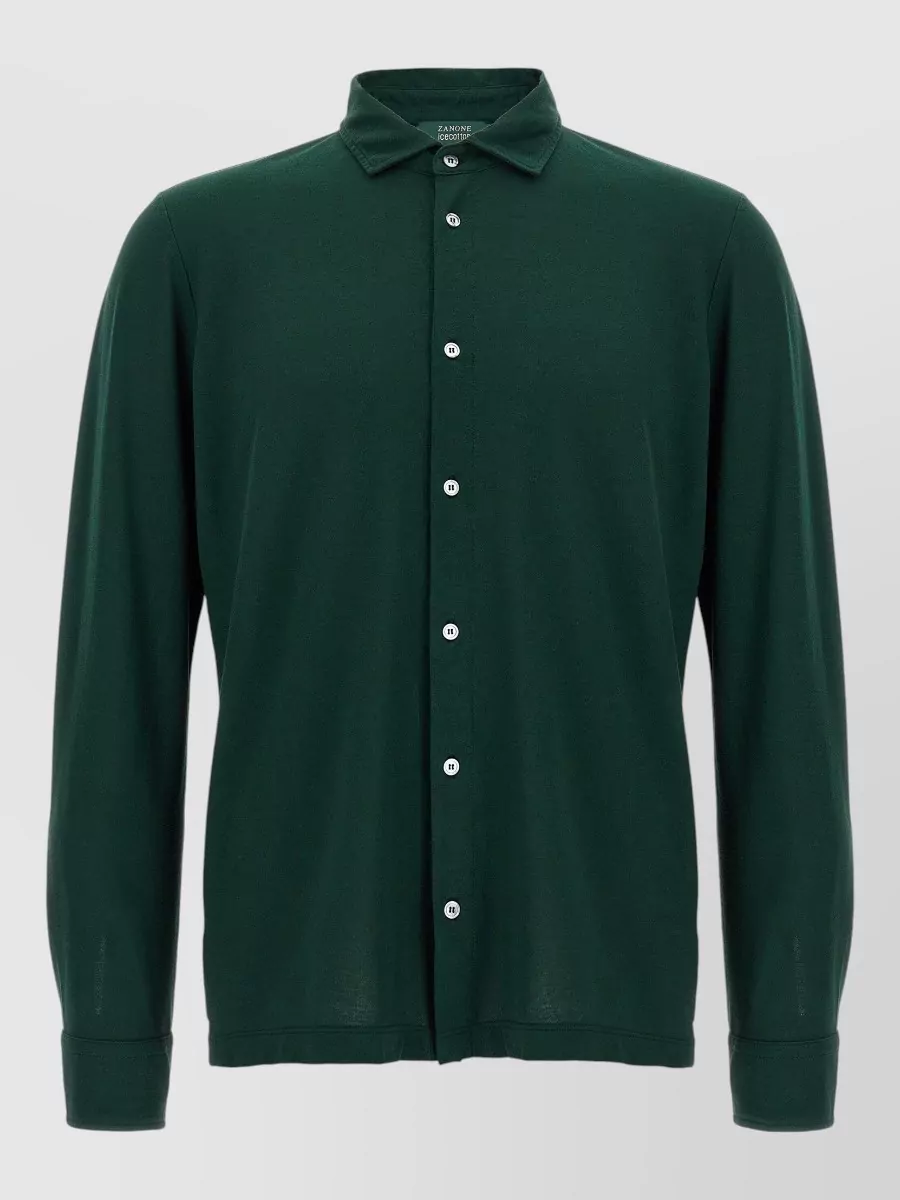 Zanone cotton long-sleeve shirt