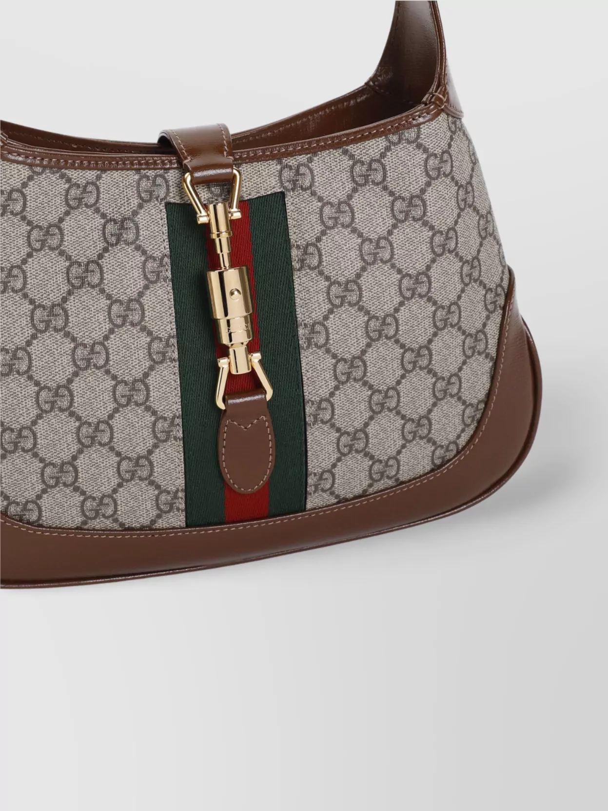 Gucci Shoulder Bag With Signature Pattern And Gold-Tone Hardware
