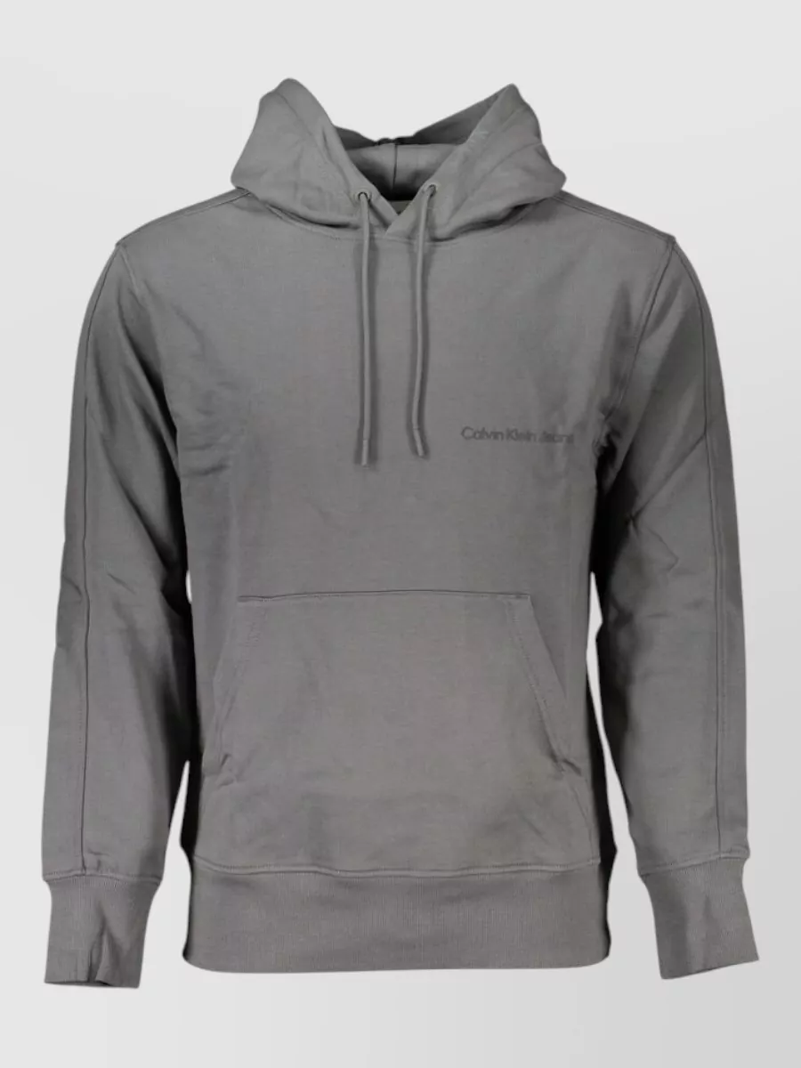 Calvin Klein cotton hooded sweatshirt