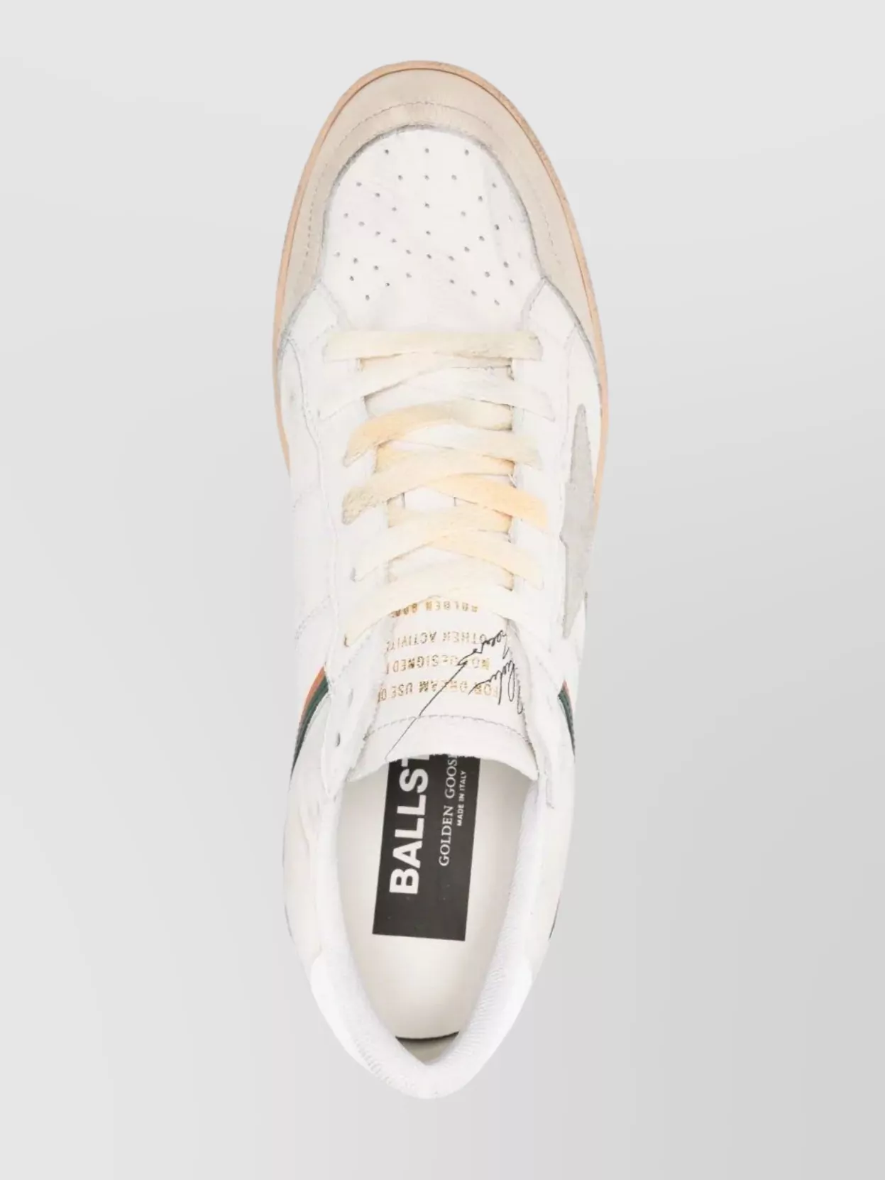 Golden Goose Nappa Star Perforated Sneakers