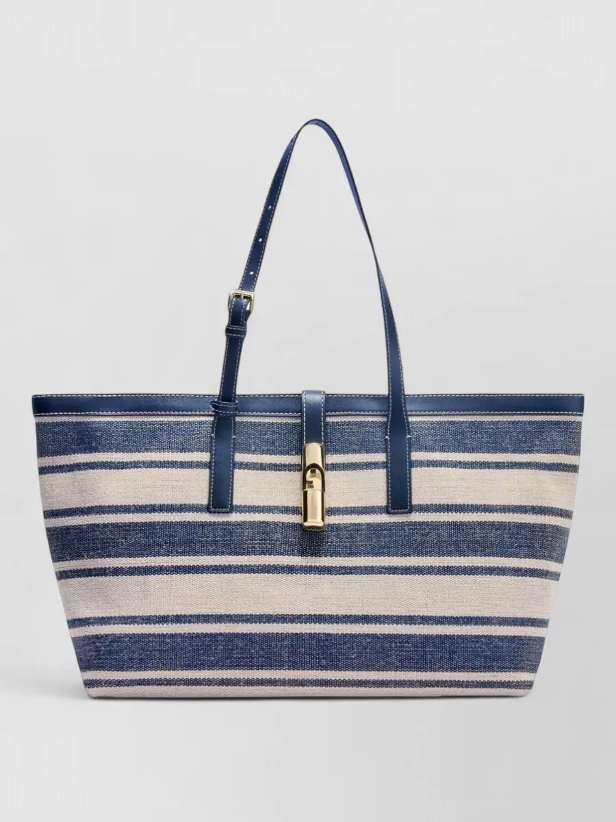 Furla Silk Nylon Tote Bag