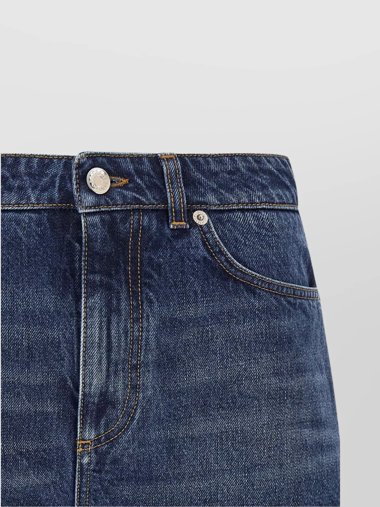 Dolce&Gabbana Plate Logo Shorts Frayed Hem
