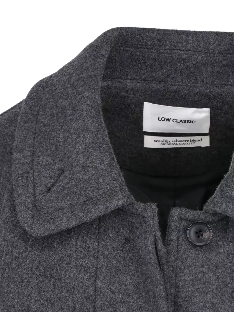 Low Classic Cashmere Single Breasted Coat