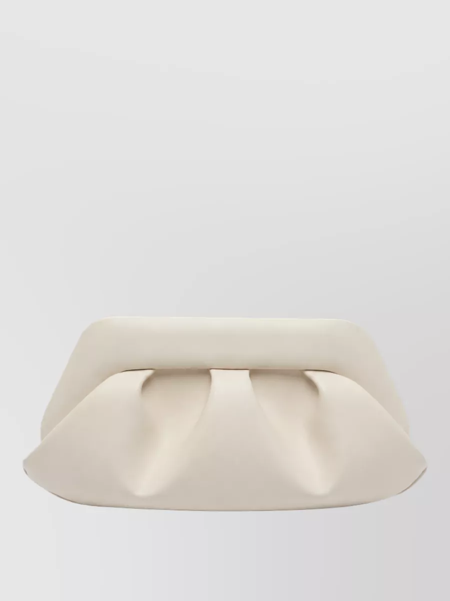 Themoiré Bios Pleated Clutch Bag