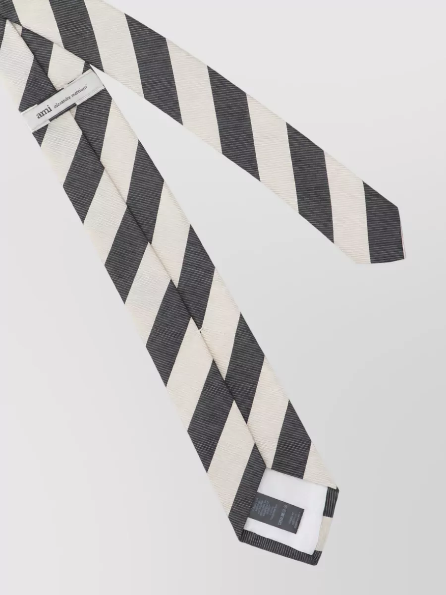 Ami Paris Silk Tie