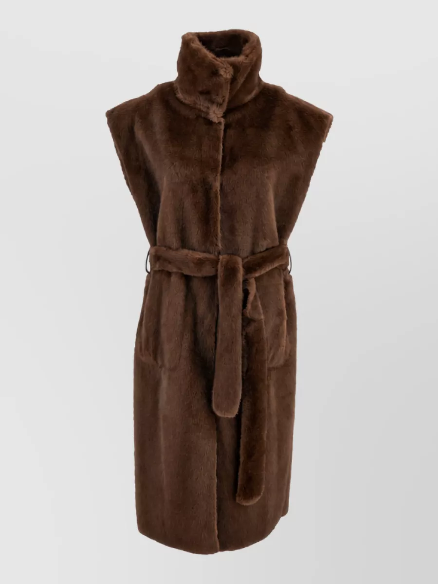 Stand Studio faux fur jacket