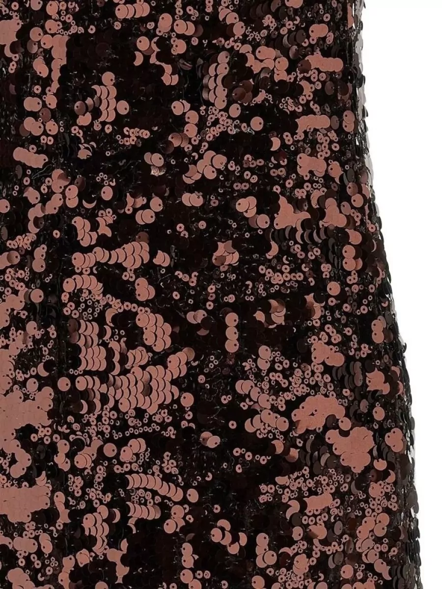 Ganni Velvet Sequin Mini Dress