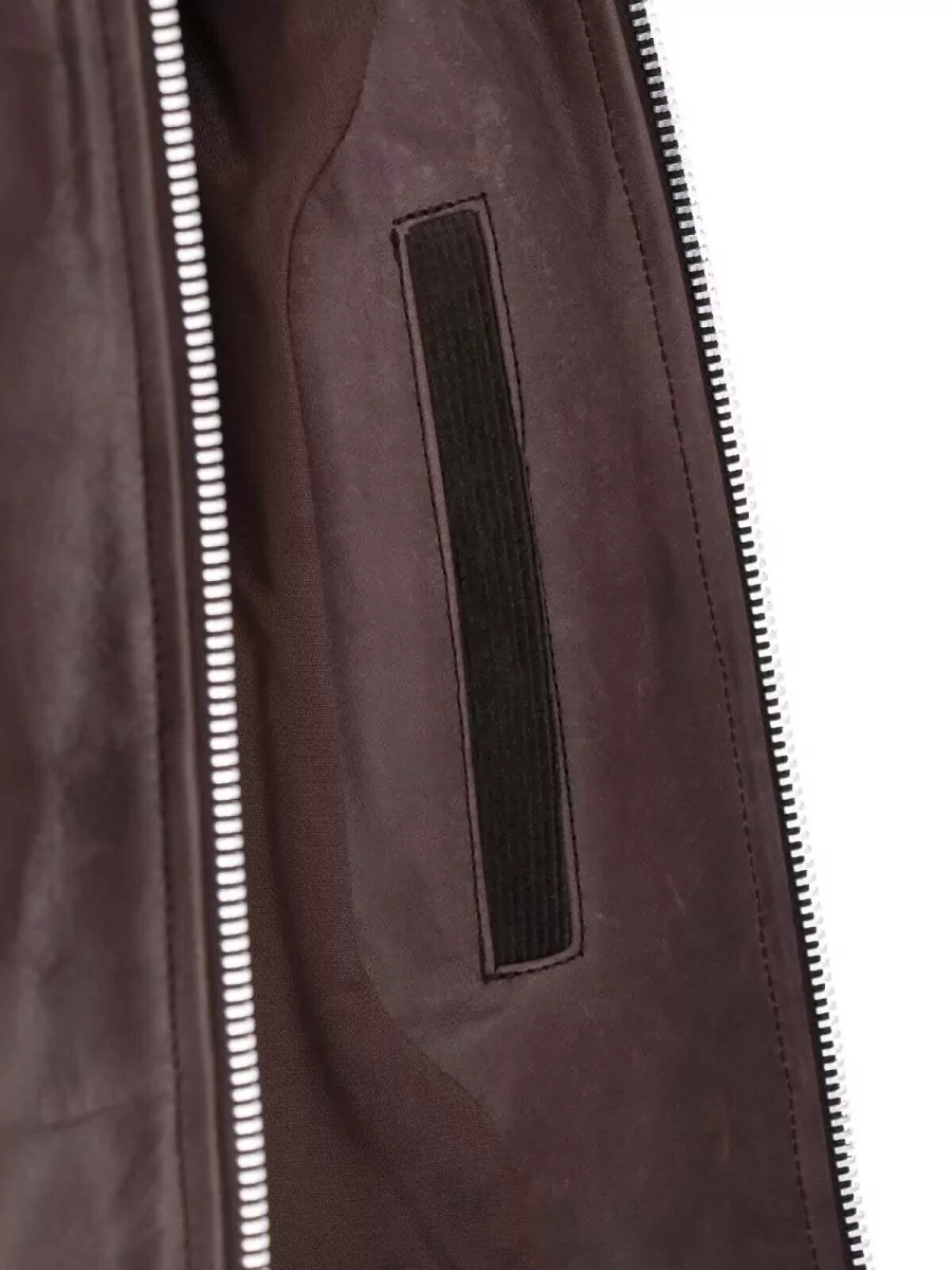 Our Legacy Leather mini jacket