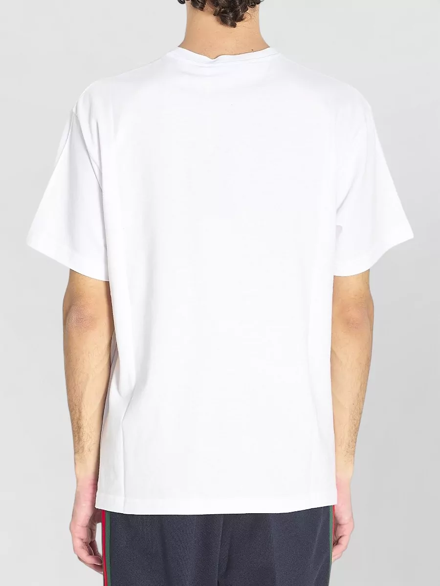 Gucci Regular Fit Cotton Jersey T Shirt