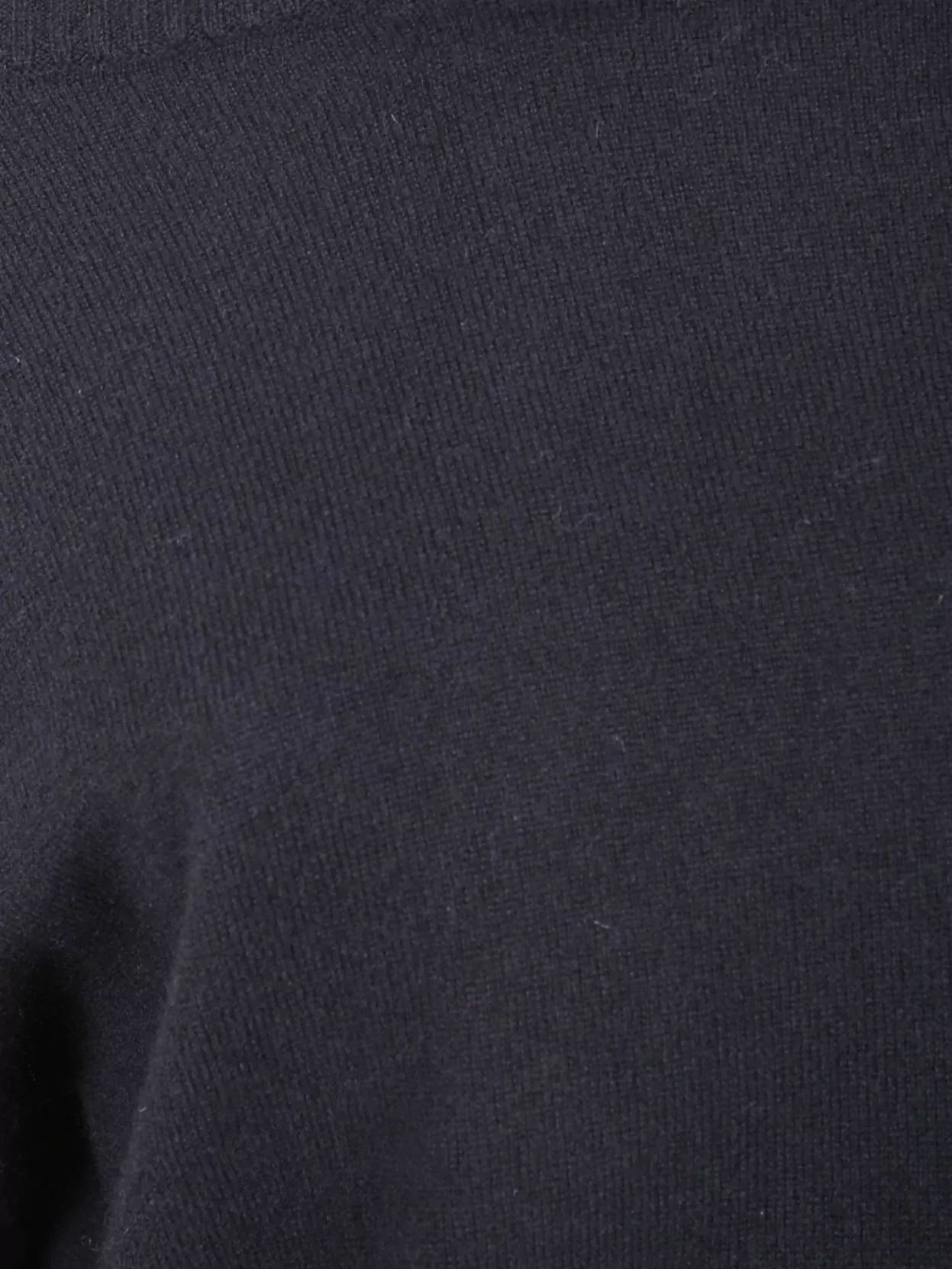 Uma Wang Asymmetric Long Sleeve Turtleneck Knit Top In Blue