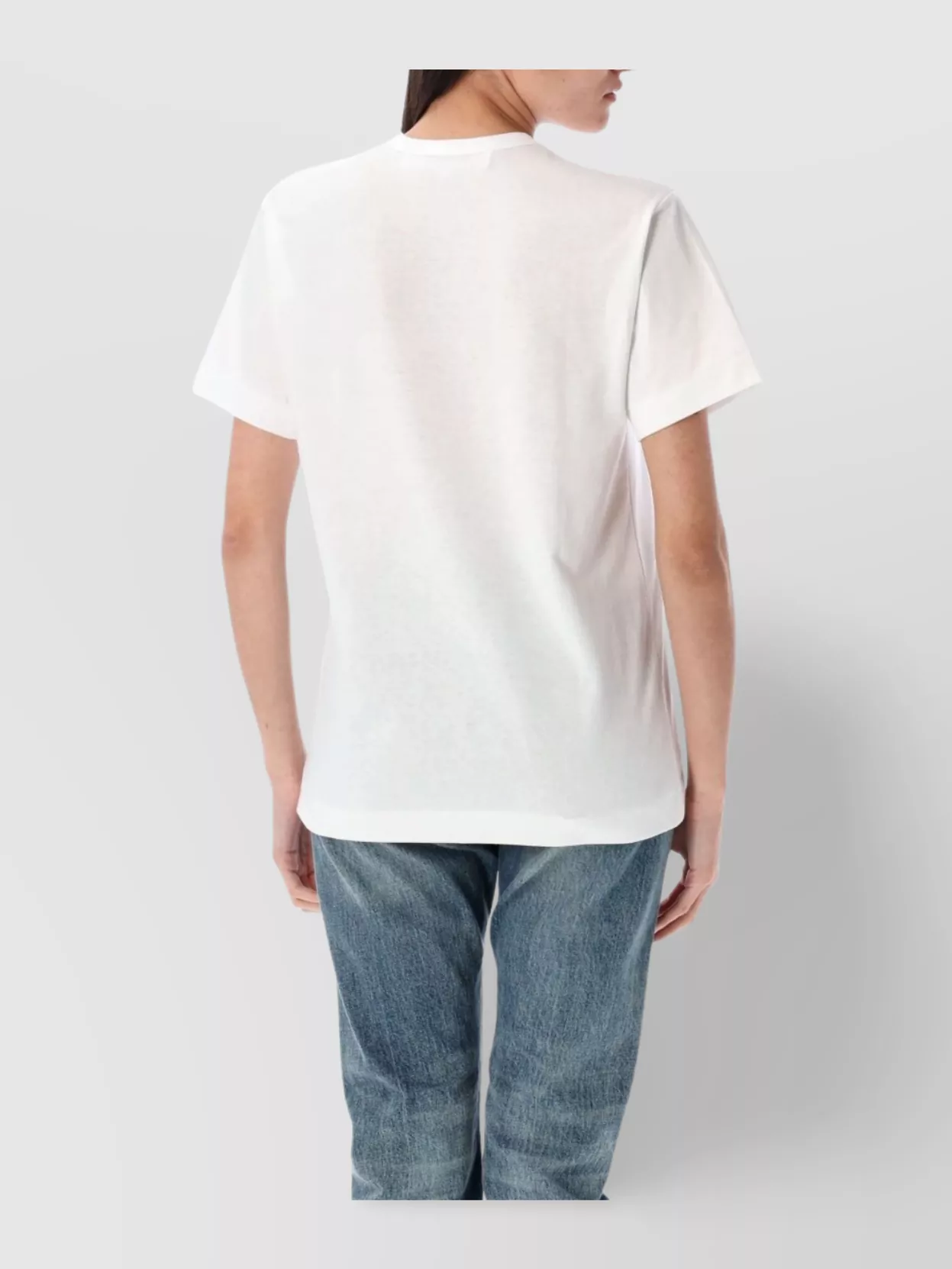 Comme Des Garçons Play Heart Eyes Graphic Print T-Shirt