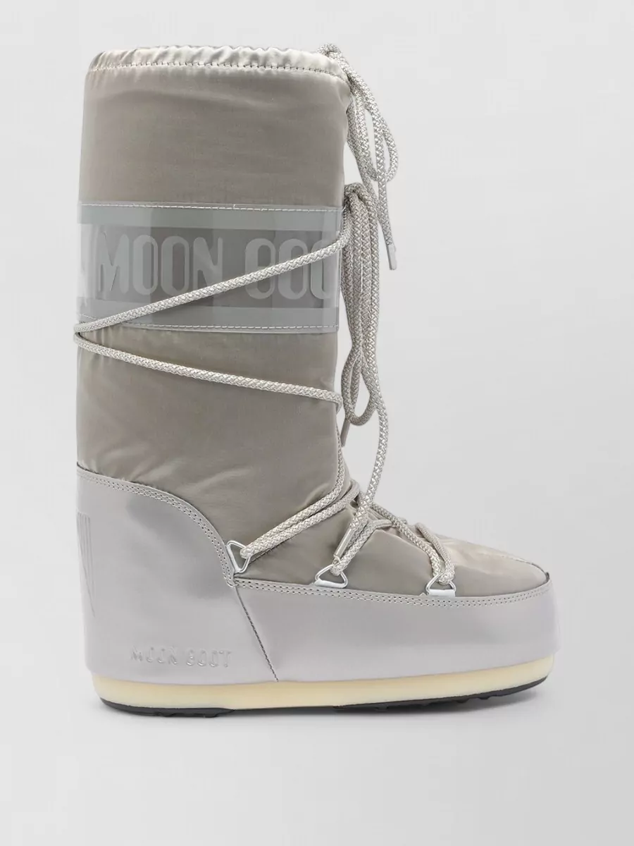 Moon Boot Quilted Logo-Print Knee-High Snow Boots