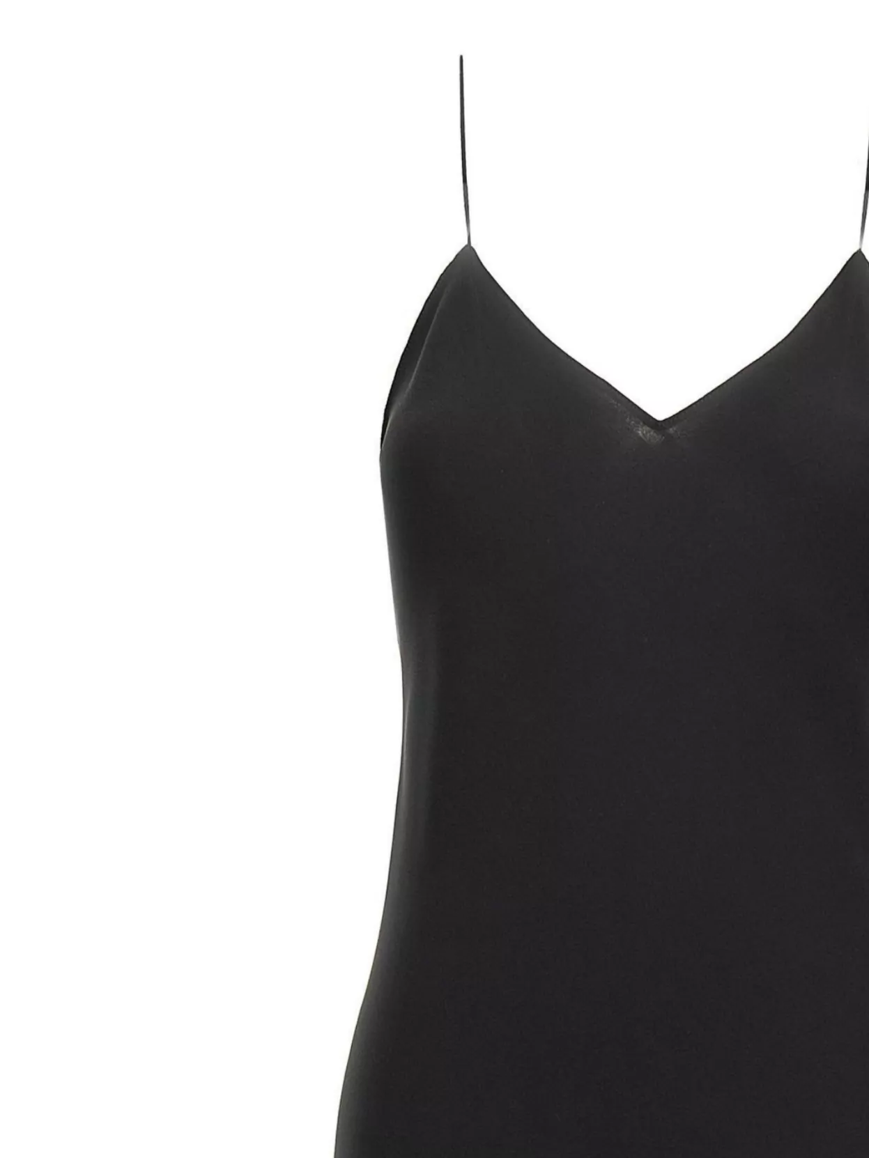 Shop The Row Long Dress With V-neck And Spaghetti Straps