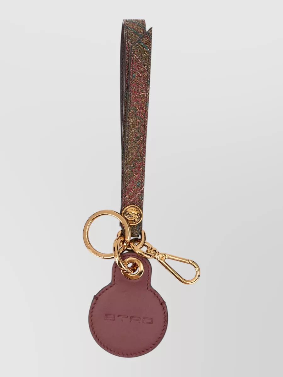 Etro paisley-print keychain