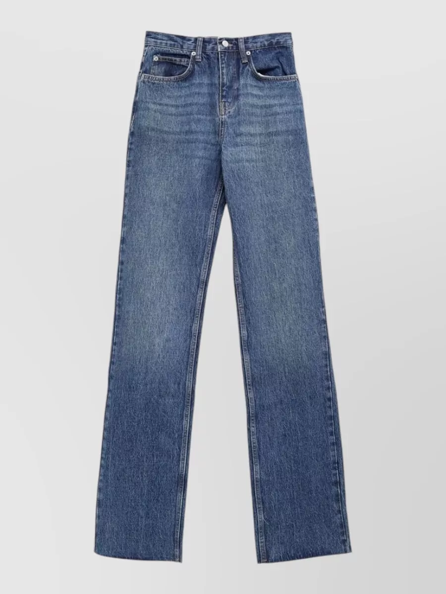 The Frankie Shop Denim Straight-Leg Jeans