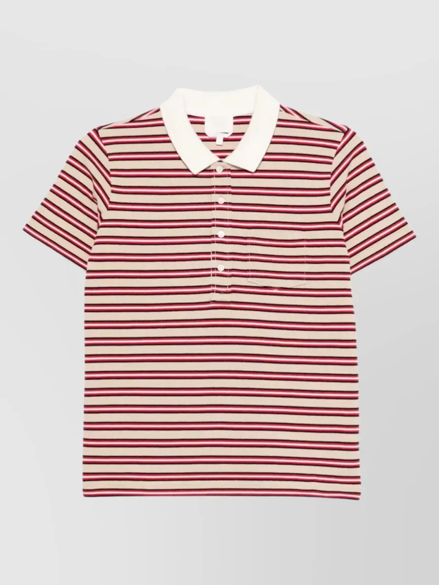 A.P.C. striped polo shirt