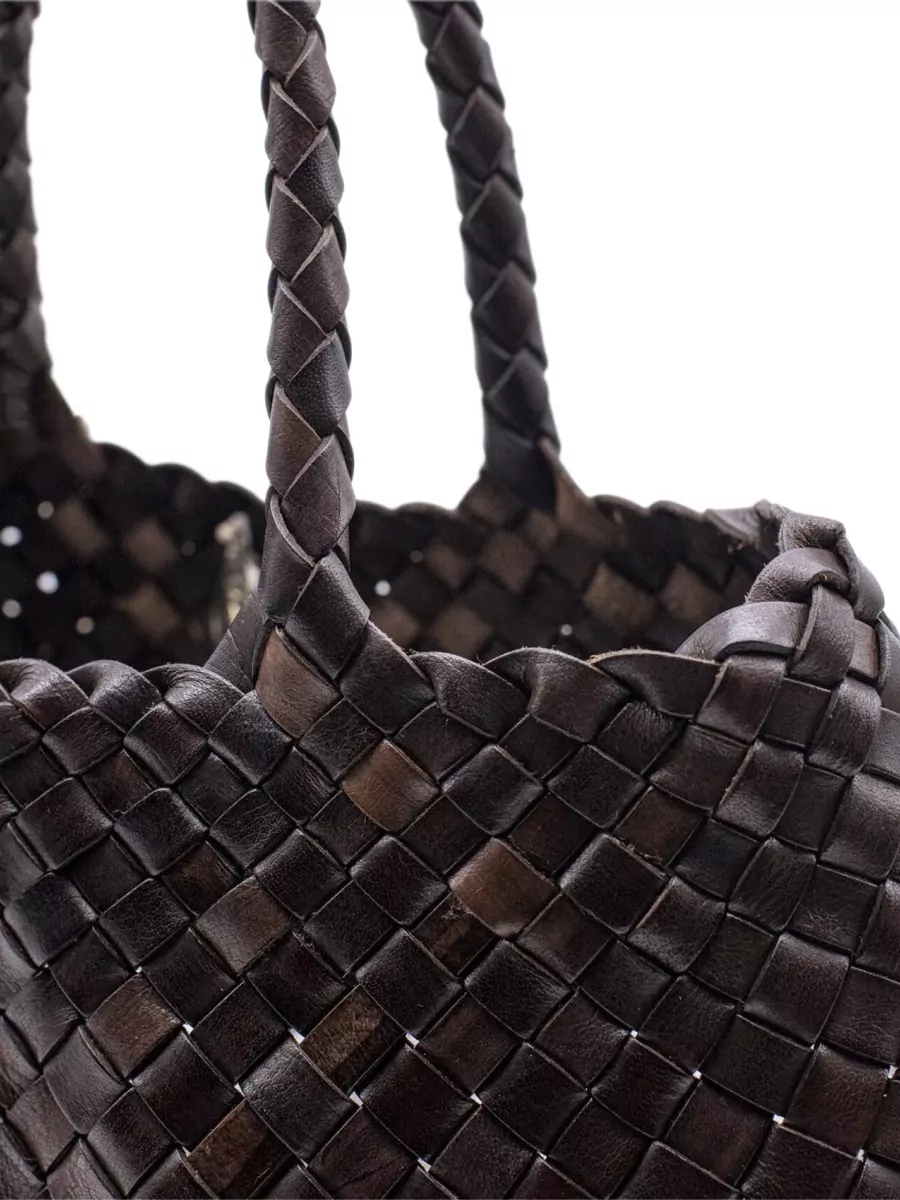 Dragon Diffusion Santa Croce Small Leather Tote Bag