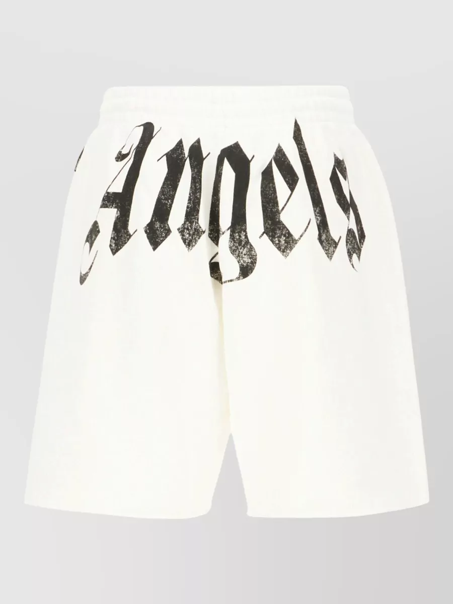 Palm Angels Cotton Bermuda Shorts