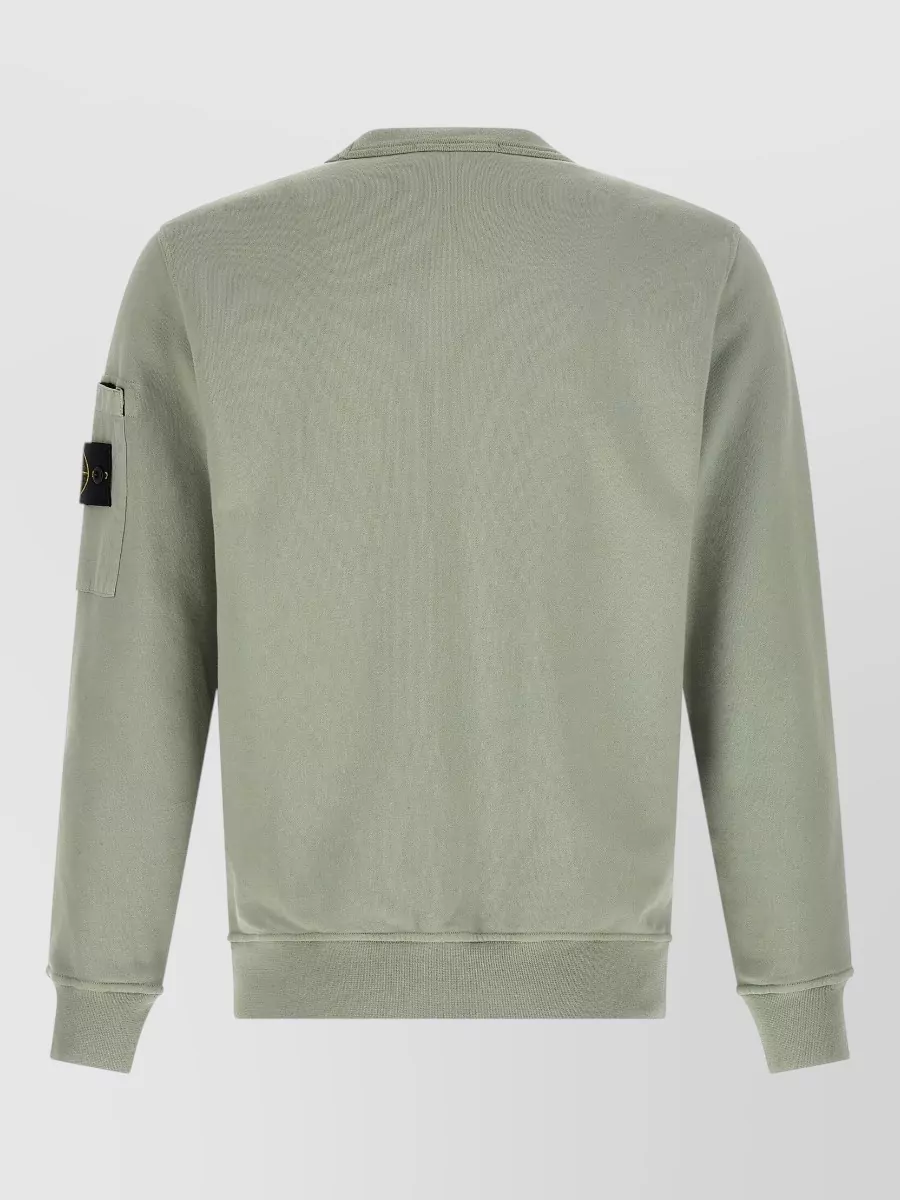 Stone Island Crew Neck Sweatshirt Long Sleeves