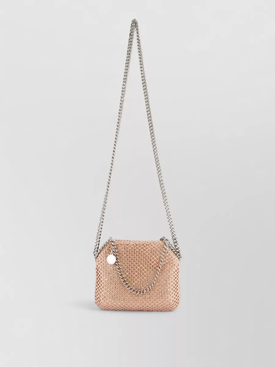 Stella Mccartney Falabella Mini Braided Shoulder Bag