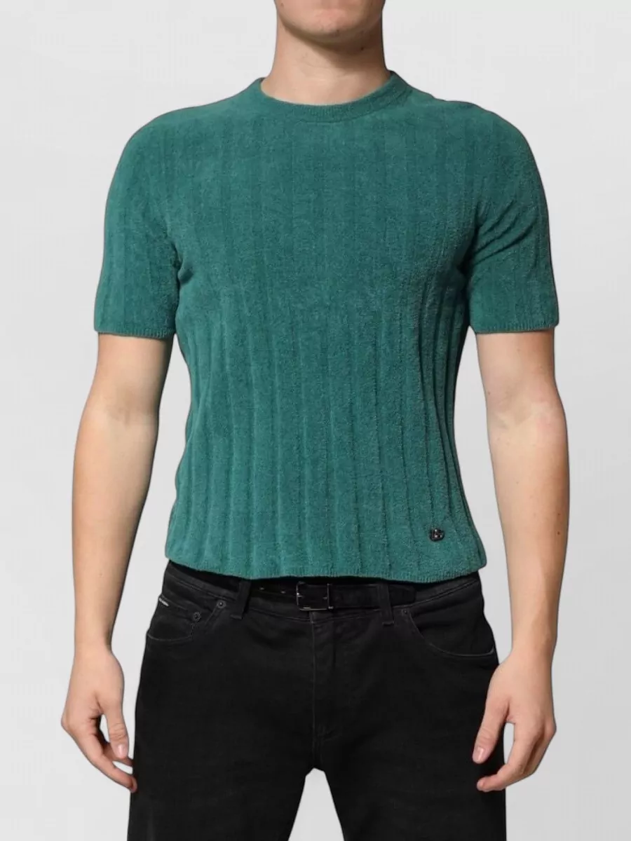 Dolce&Gabbana Cotton blend crew neck jumper
