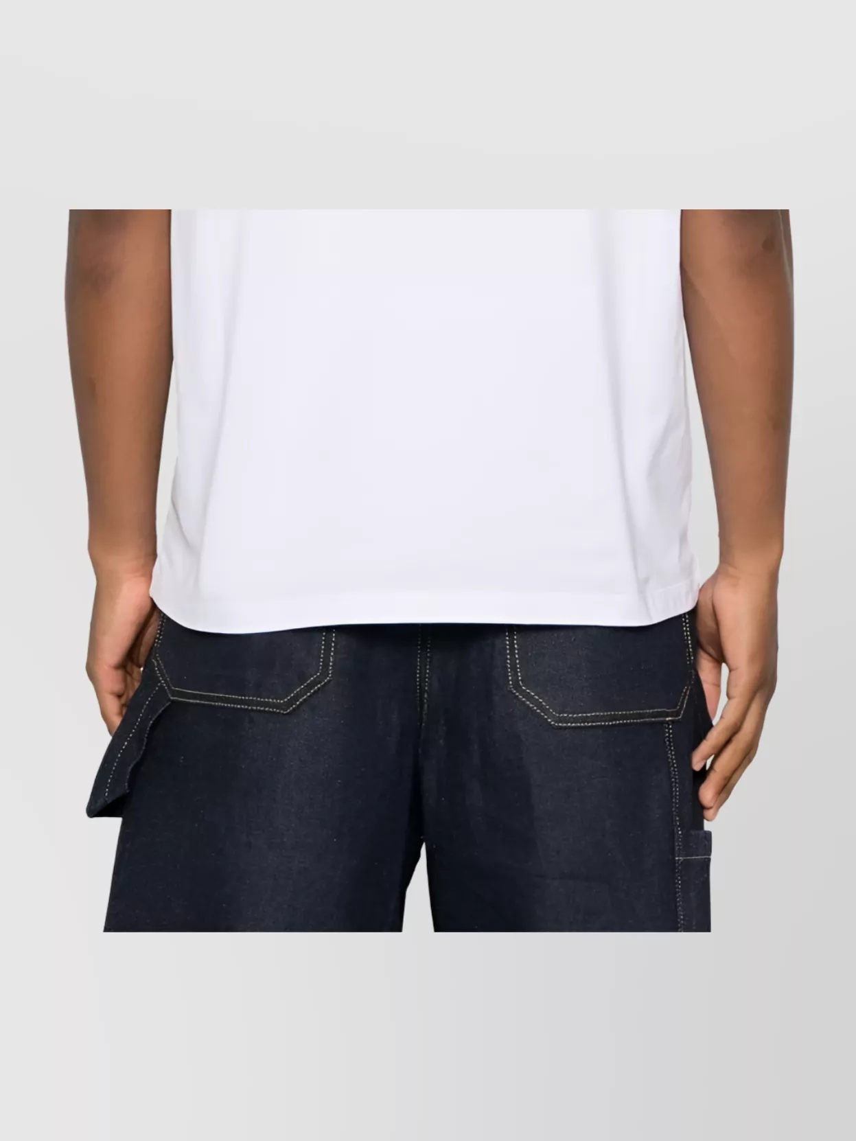 Msgm Logo-print Cotton T-shirt Clothing In White