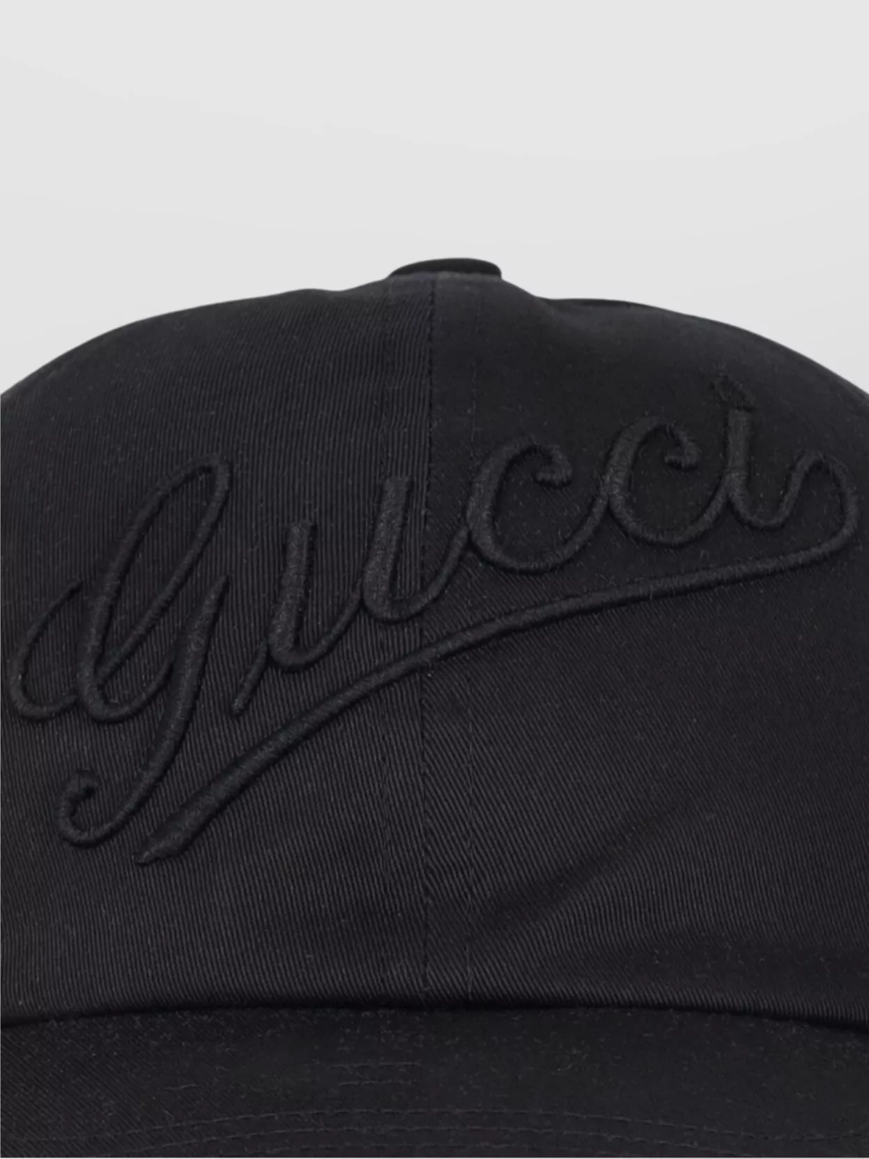Gucci Hat Curved Brim For Casual Look