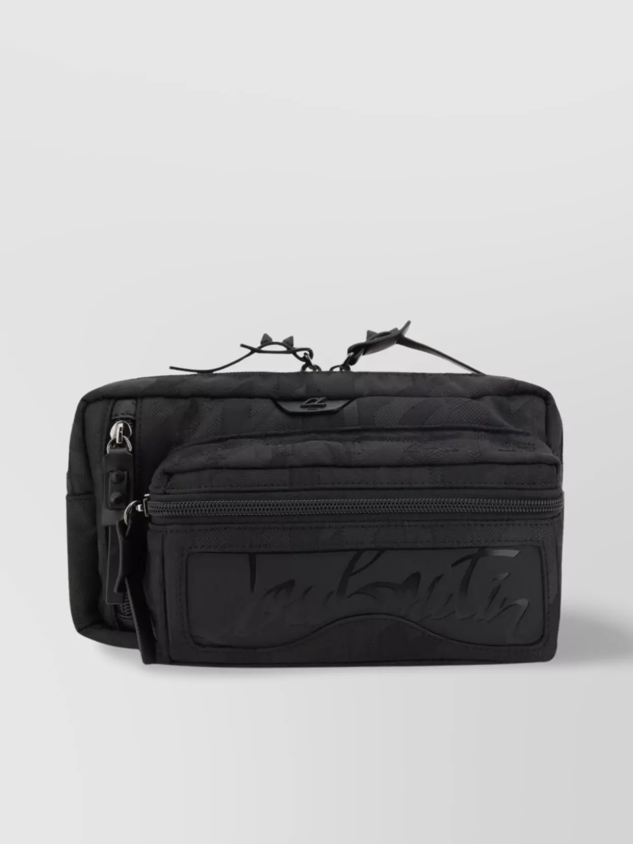 Christian Louboutin Belt Bag With Adjustable Strap And Multiple Pockets