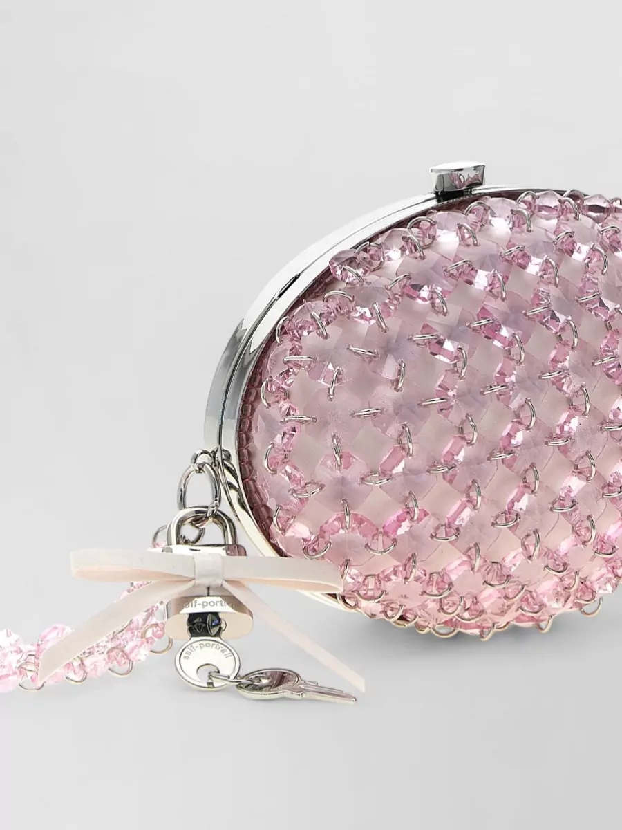 Self-Portrait Mini Synthetic Clutch Bag
