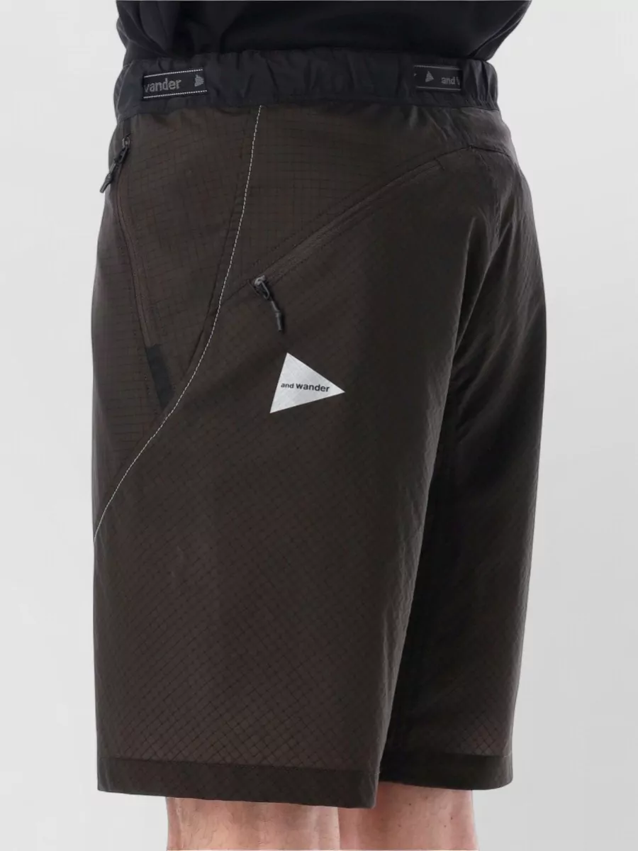 And Wander Nylon Cargo Shorts