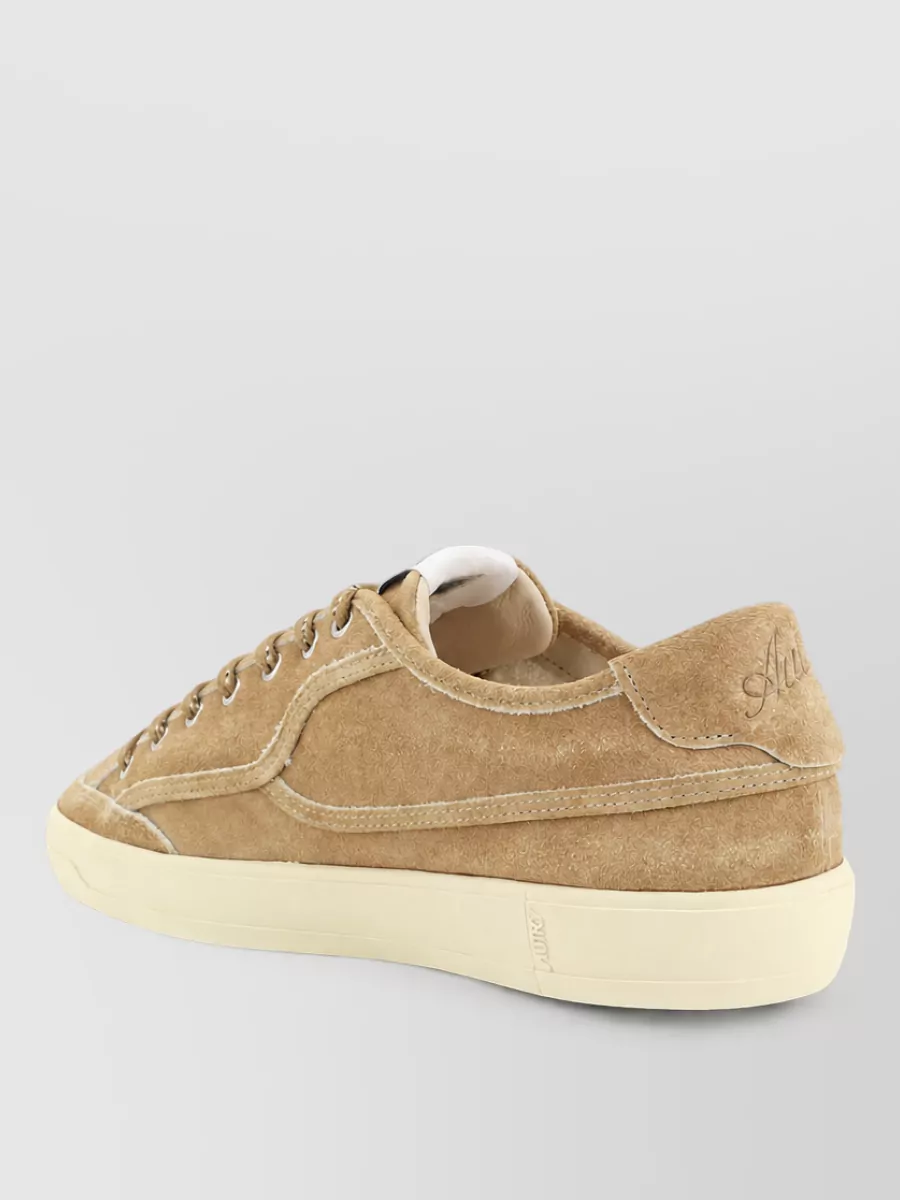 Autry Suede Low-Top Lace-Up Sneakers