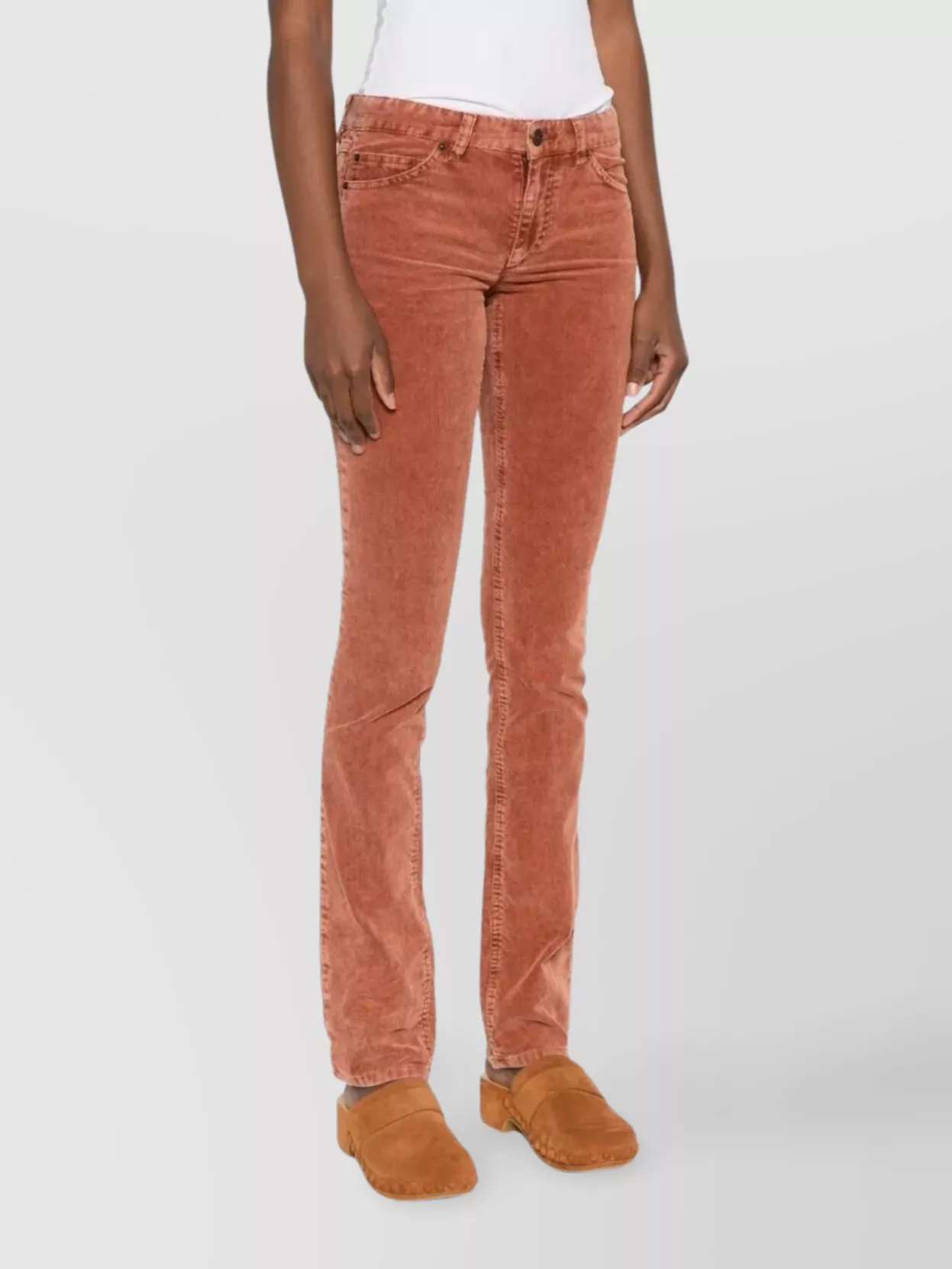 Isabel Marant Etoile Corduroy Trousers Belt Loops Design